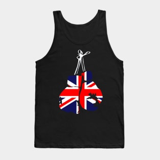 British Union Flag Boxing Gloves for UK Great Britain Boxer Tank Top